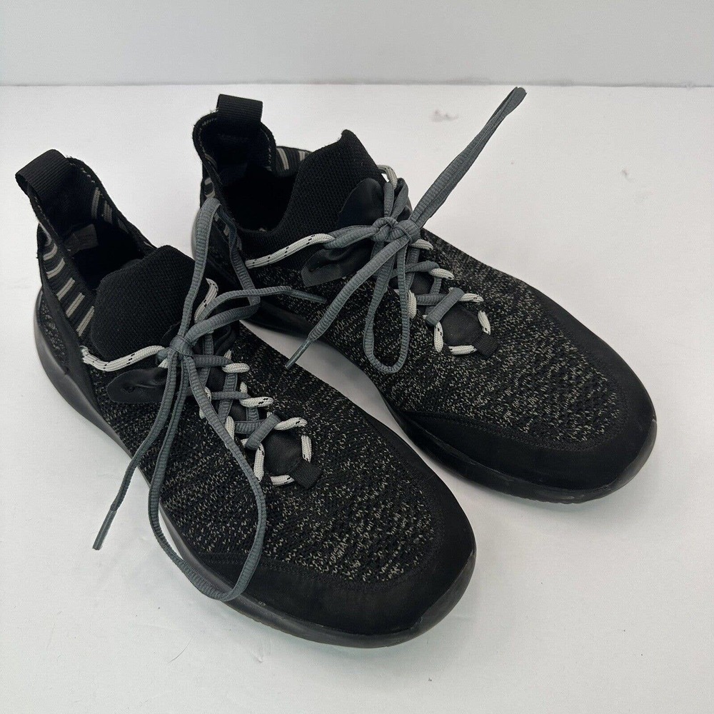 Timberland Hoverlite Gray Black Knit Athletic Shoes Size 8M